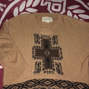 OBEY cropped sweater